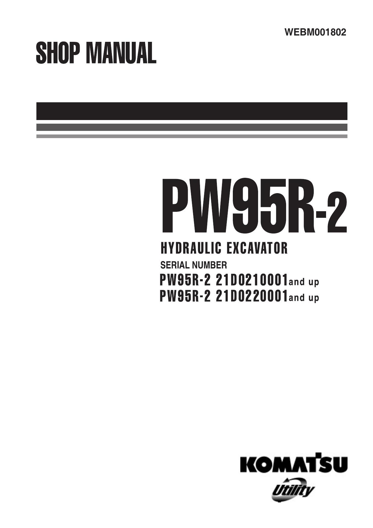 PW95R-2 Shop Manual